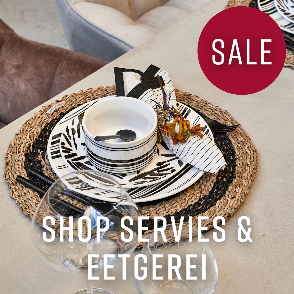 Shop servies & eetgerei