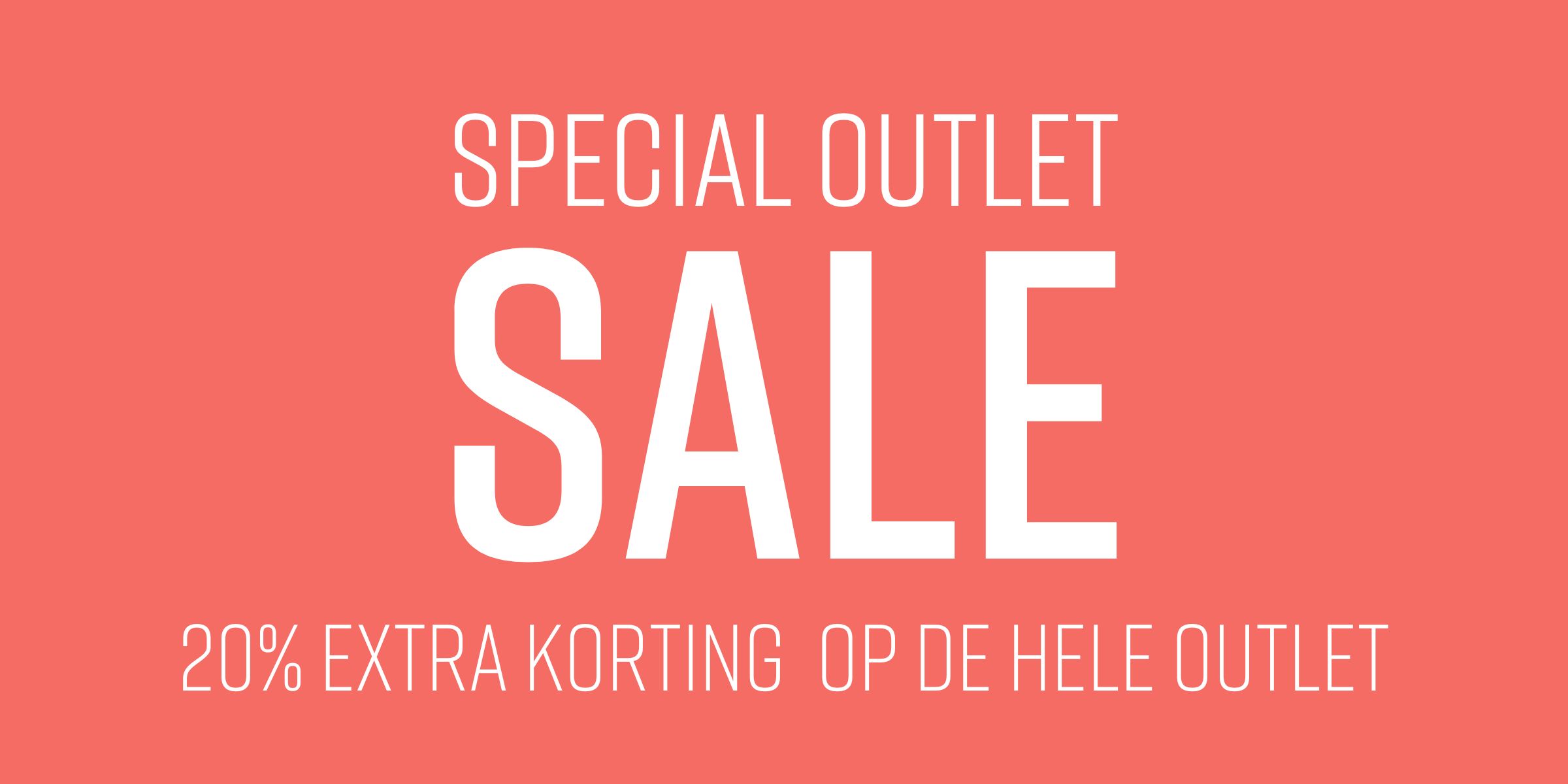 Outlet: +250 nieuwe producten toegevoegd aan de Outlet