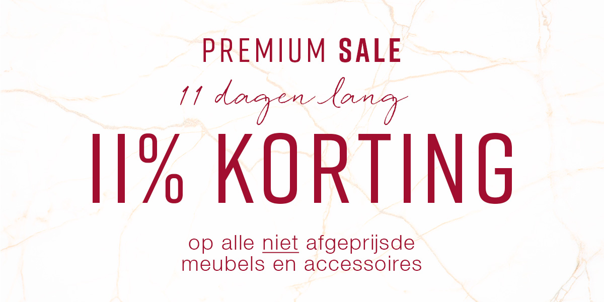 Sale: tot 50% korting op geselecteerde producten