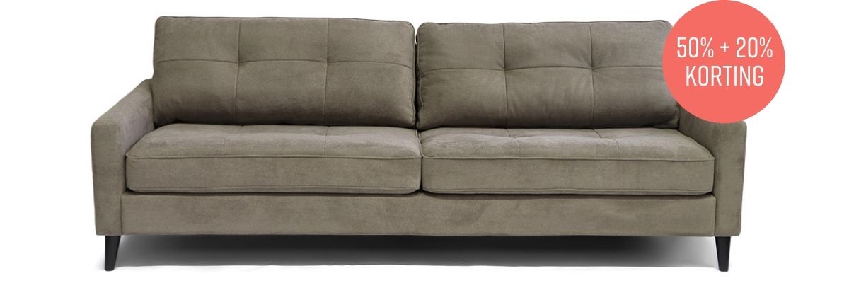 Quadrill Sofa 3,5 Seater, recycled weave, persian liver