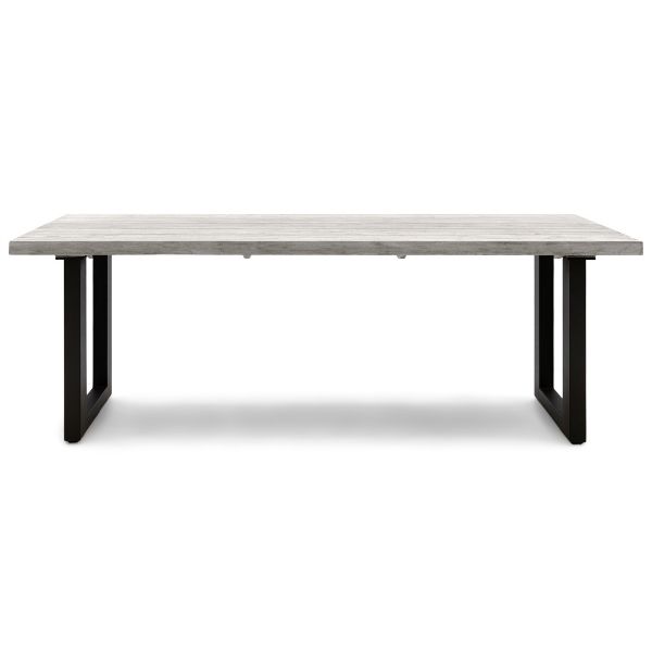 Bondi Beach Outdoor Dining Table 220x100 cm, grey