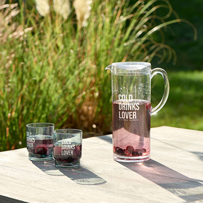 Cold Drinks Lover Jug & Glasses Set