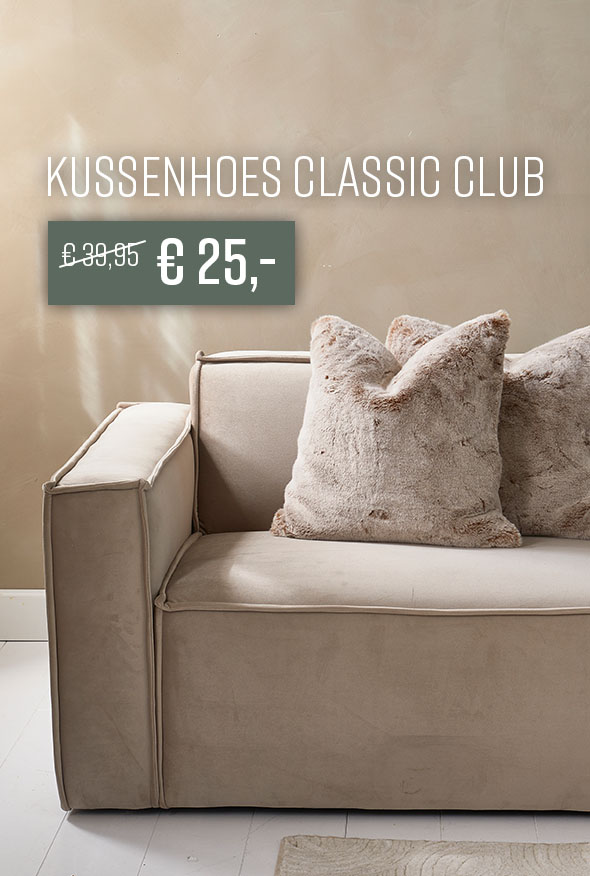 Kussenhoes Classic Club