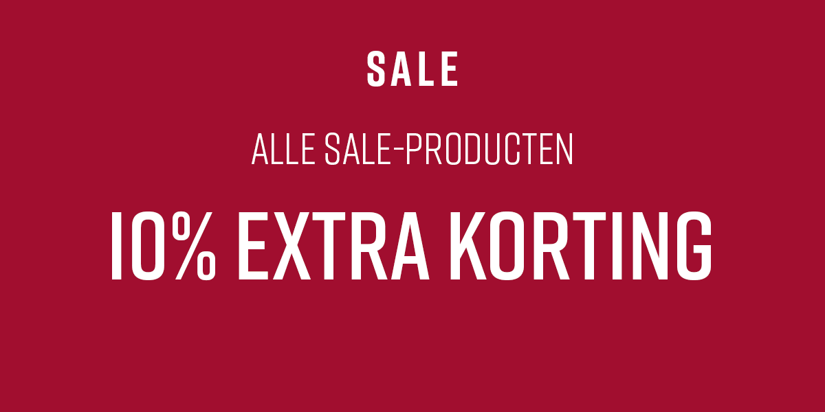 Sale: Alle Sale-producten I0% extra korting