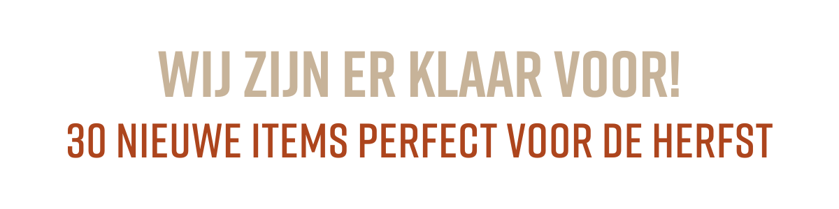 Wij zijn er klaar voor!