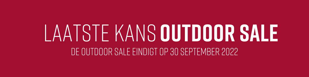 Laatste kans Outdoor Sale